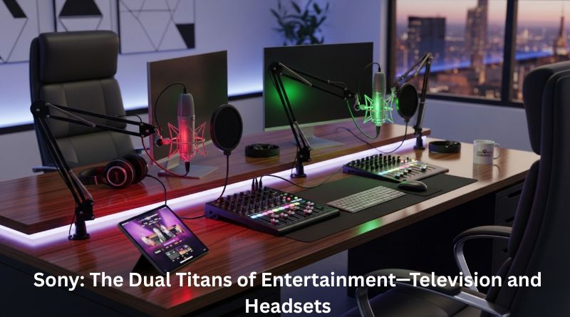 Sony: The Dual Titans of Entertainment—Television and Headsets